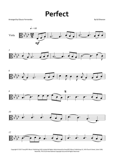 Perfect (arr. Glauco Fernandes)