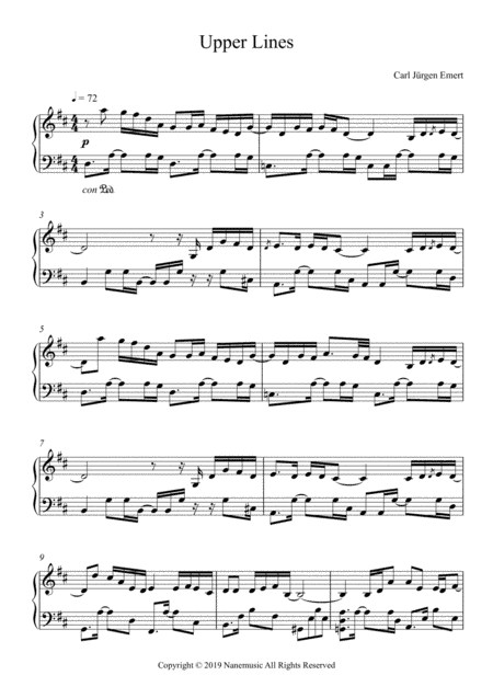 Upper Lines - Piano Melancolía