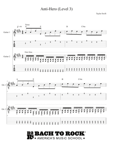 Anti-hero (arr. Bach to Rock)