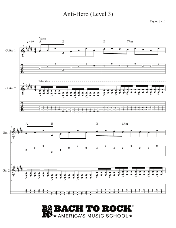Anti-hero (arr. Bach to Rock)