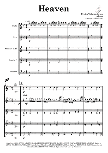 Heaven (arr. BlechMax)