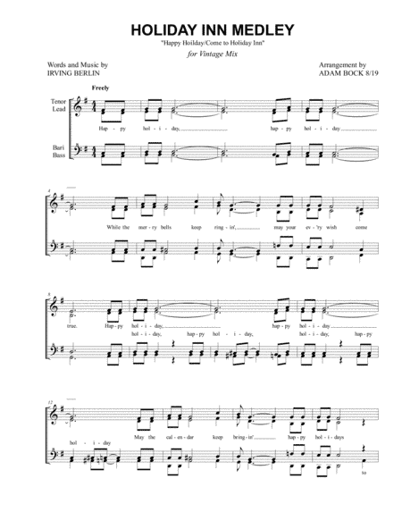 Happy Holiday (arr. Adam Bock)