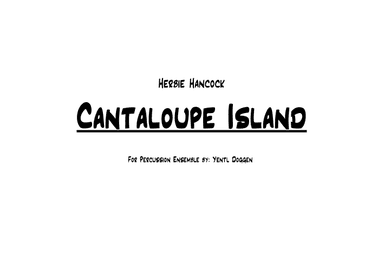 Cantaloop (flip Fantasia) (arr. Yentl Doggen)