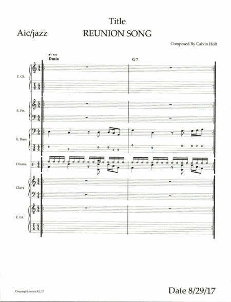 REUNION SONG