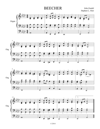 Love Divine, All Loves Excelling (arr. Stephen L. Aber)