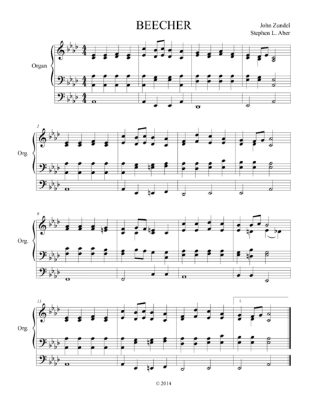 Love Divine, All Loves Excelling (arr. Stephen L. Aber)