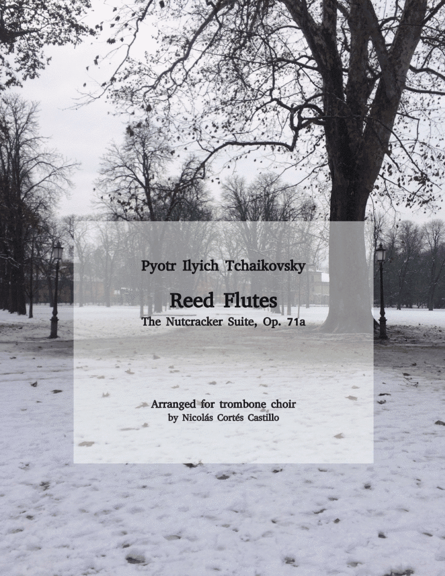 Tchaikovsky - Reed Flutes (The Nutcracker) for trombone choir (arr. Nicolás Cortés Castillo)