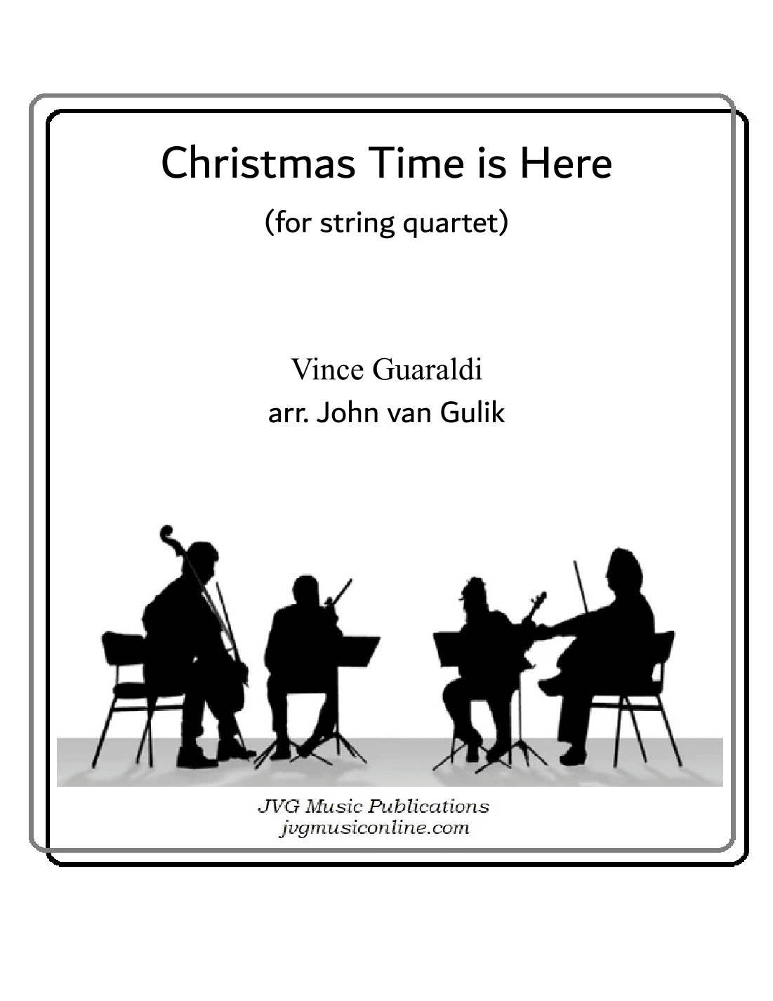 Christmas Time Is Here (arr. John van Gulik)