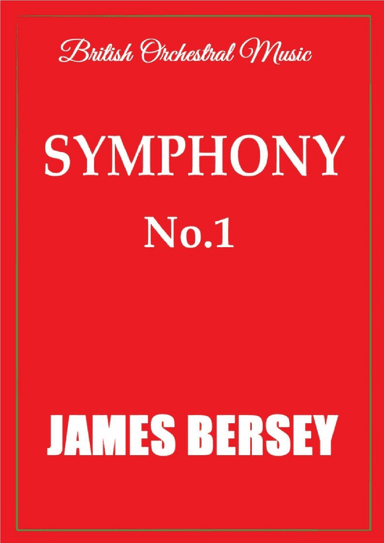 Symphony No.1 (full score & set of orchestral parts)