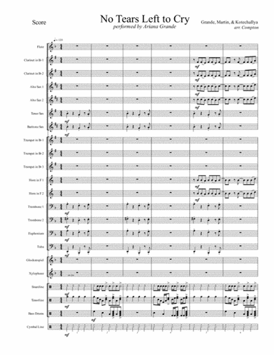 No Tears Left To Cry (arr. Michael Compton)