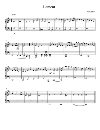 Lament - Alex Moss