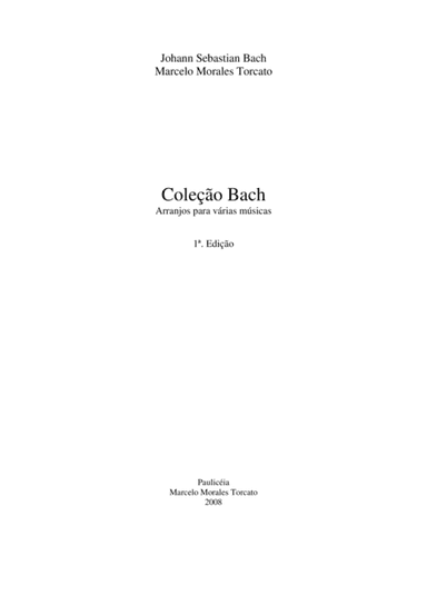 Coleção Bach (arr. Marcelo Torca)