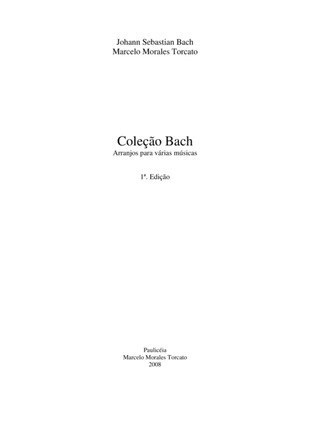 Coleção Bach (arr. Marcelo Torca)