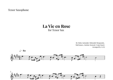 La Vie En Rose (arr. GDJ)