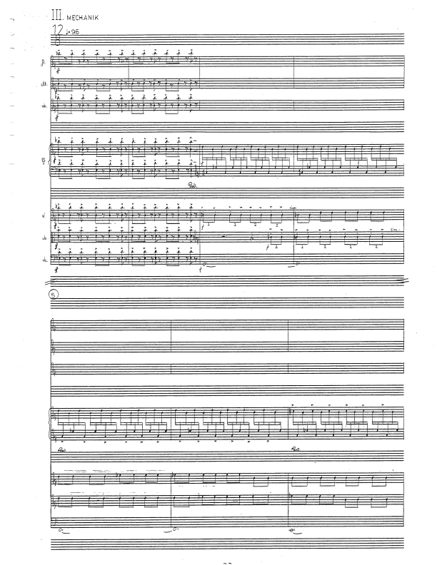 Mechanik - Score Only