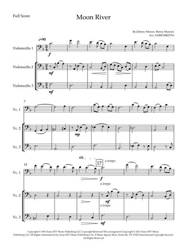 Moon River (arr. Fabio Britto)