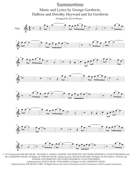Summertime (arr. Kevin Busse)