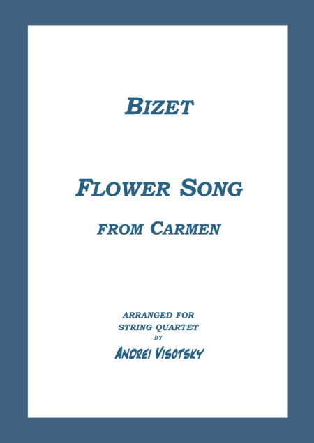 Flower Song (arr. A. Visotsky)