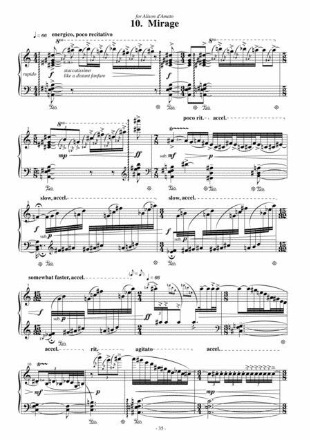 "Mirage" - for Solo Piano [from the piano cycle "The Old Photo Box"]