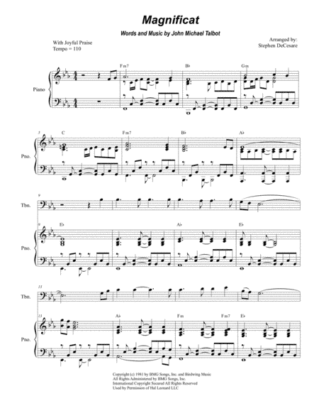 Magnificat (arr. Stephen DeCesare)