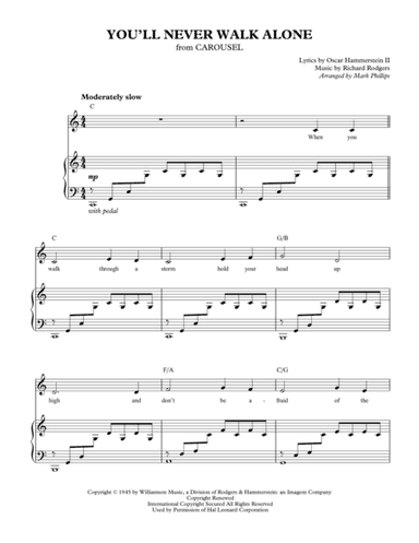 You'll Never Walk Alone (arr. Mark Phillips)