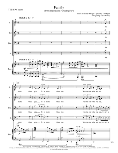 Family (arr. Steve Milloy)