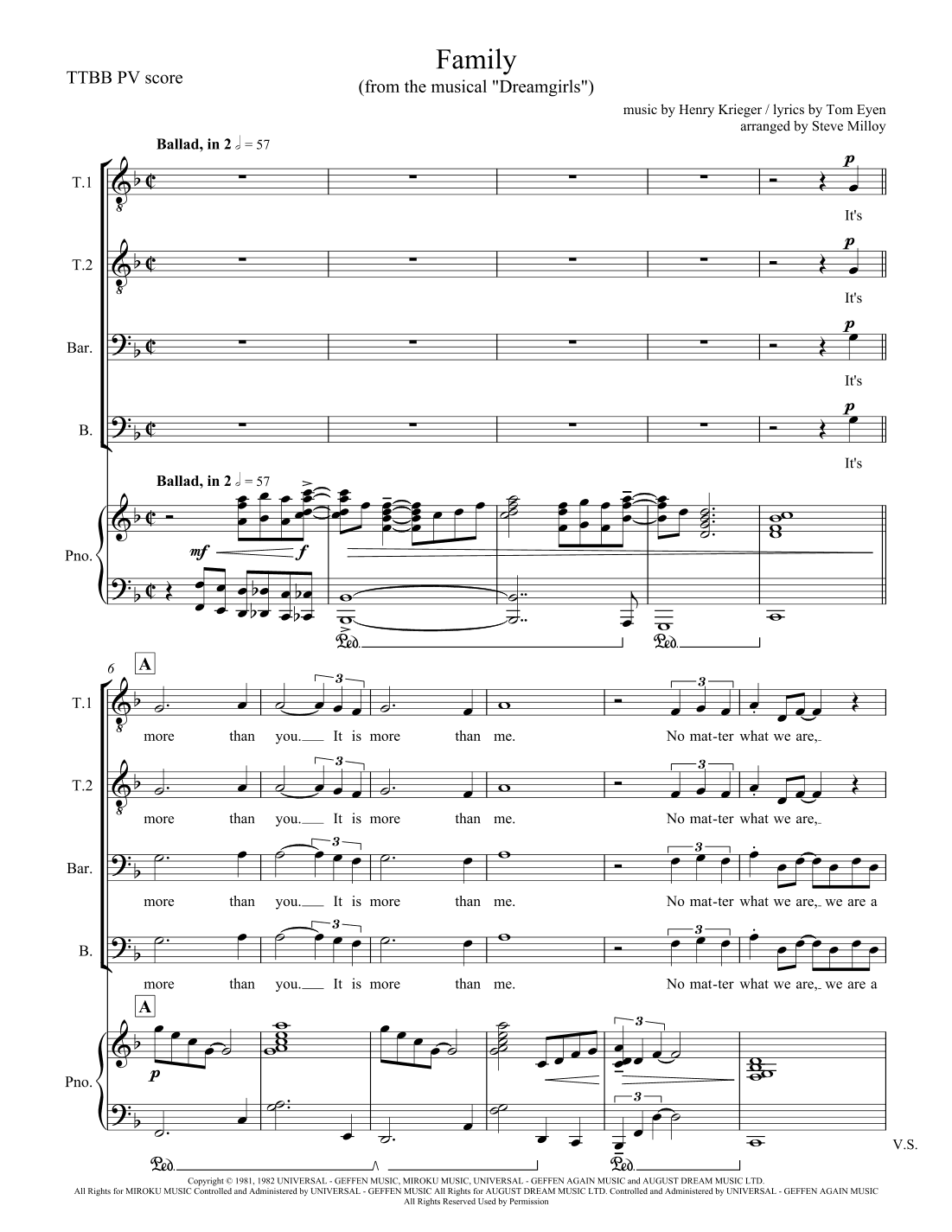 Family (arr. Steve Milloy)