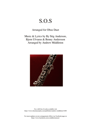 S.o.s. (arr. Andrew Middleton)
