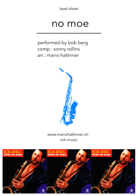 No Moe (arr. Mario Haltinner)