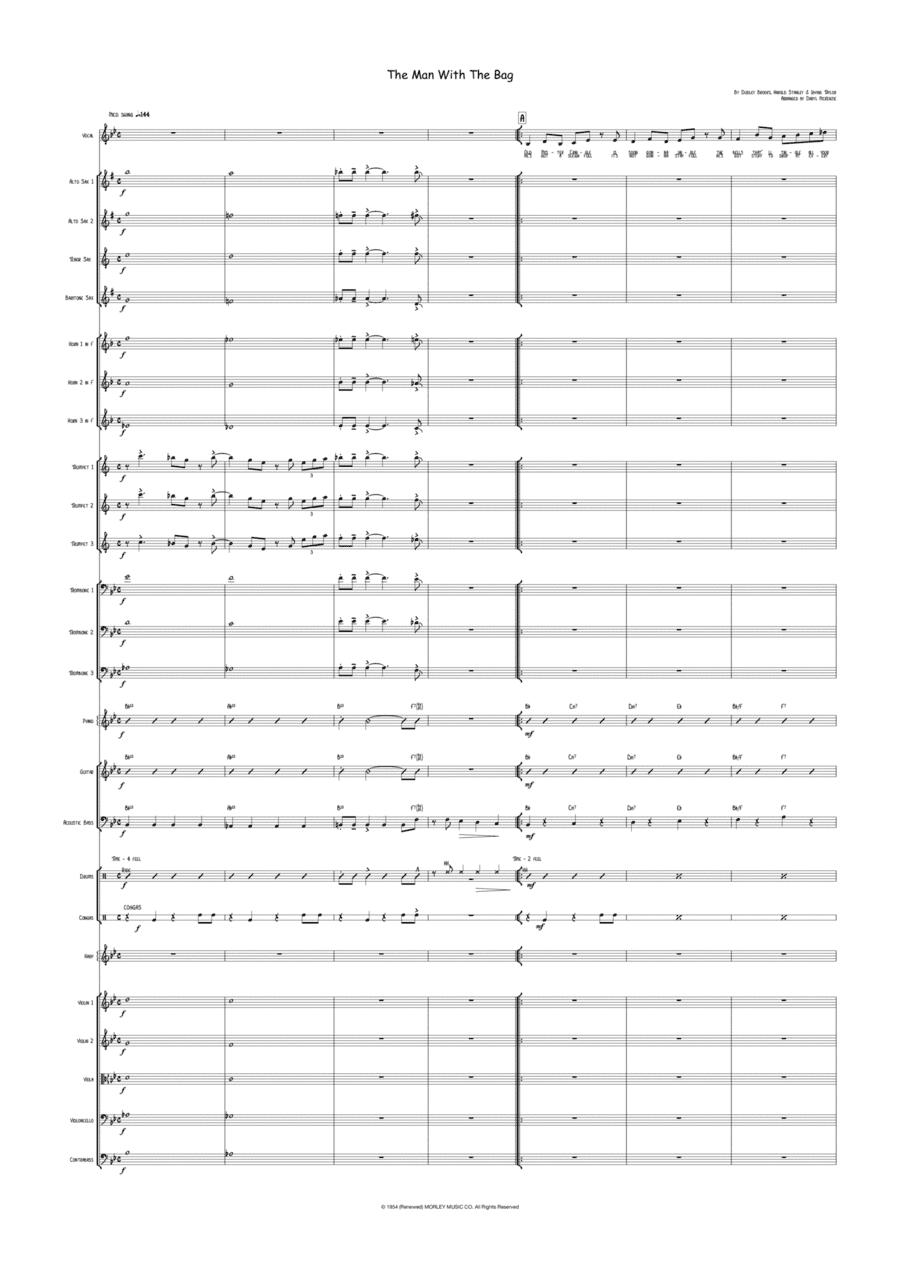 (everybody's Waitin' For) The Man With The Bag (arr. Daryl McKenzie)