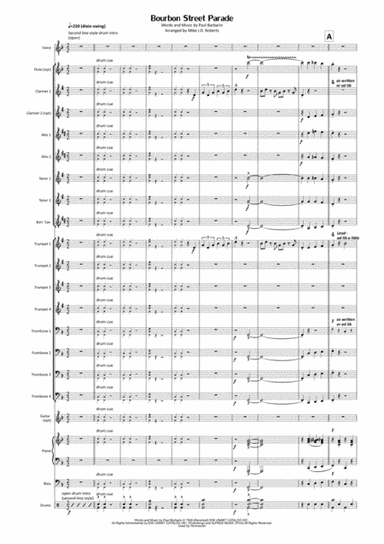 Bourbon Street Parade (arr. Mike J.D. Roberts)