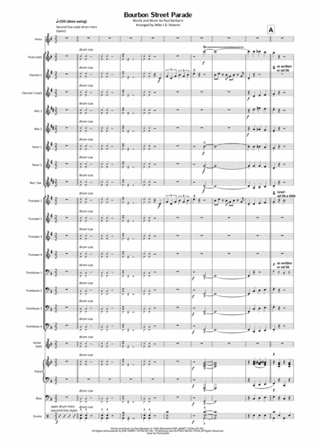 Bourbon Street Parade (arr. Mike J.D. Roberts)