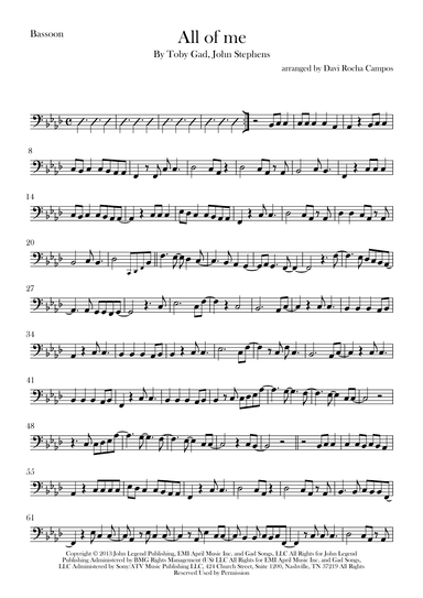 All Of Me (arr. Davi Rocha Campos)