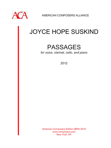 [Suskind] Passages (Chamber)
