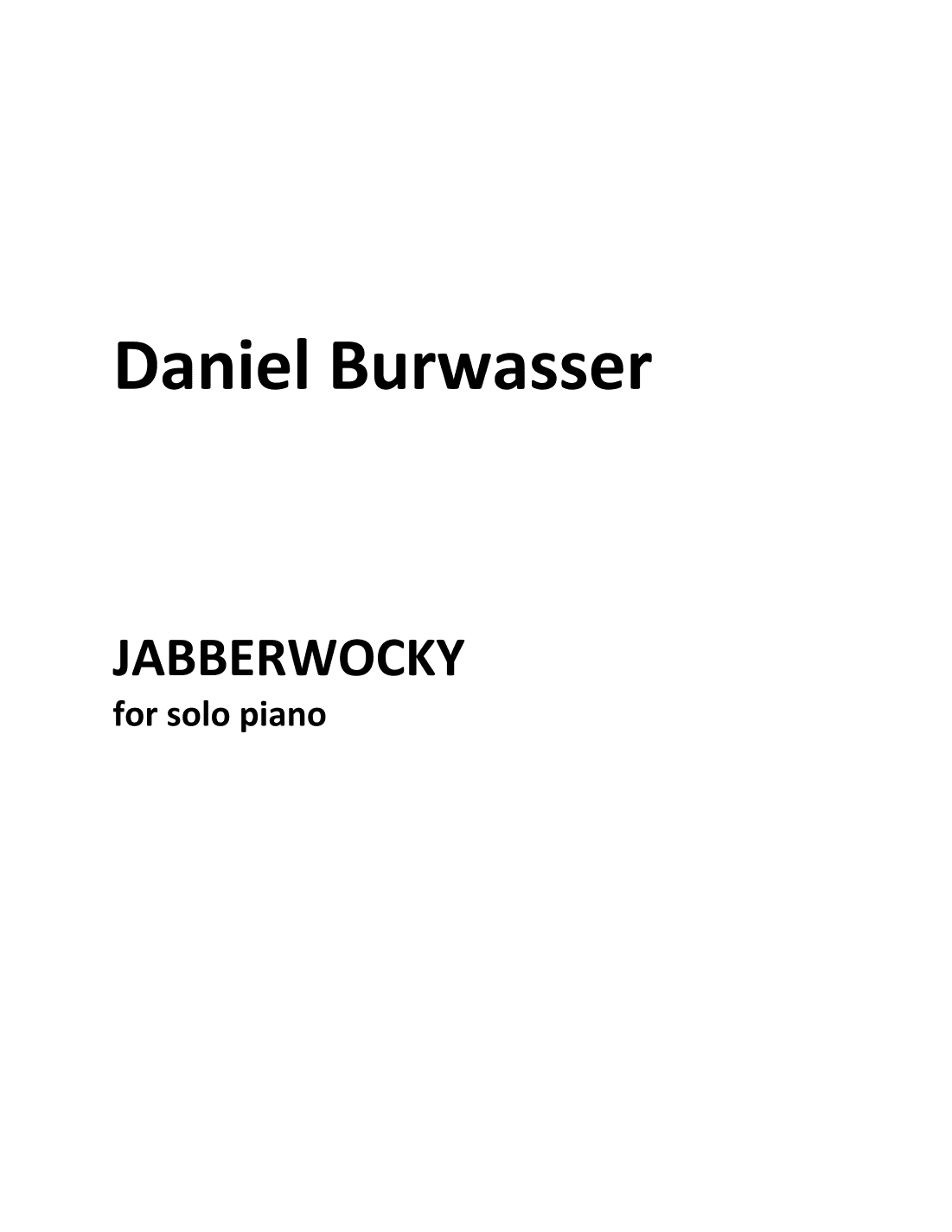 Jabberwocky