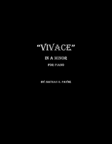 "Vivace" in A Minor for Piano