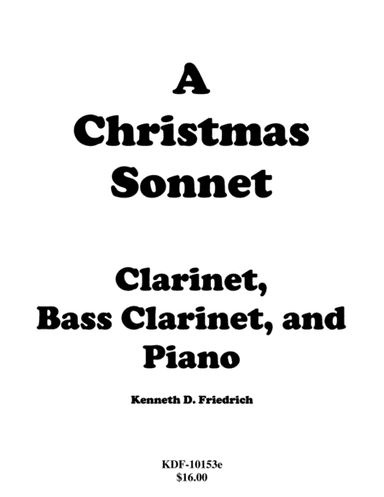 A Christmas Sonnet - Duet and Piano