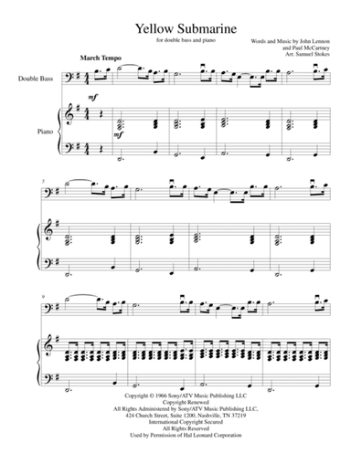 Yellow Submarine (arr. Samuel Stokes)