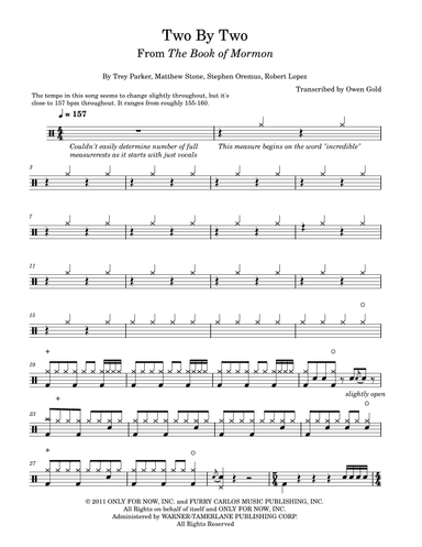 Two By Two (arr. Owen Gold)