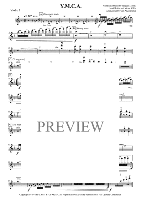 Y.M.C.A. (arr. Jan Angermüller)