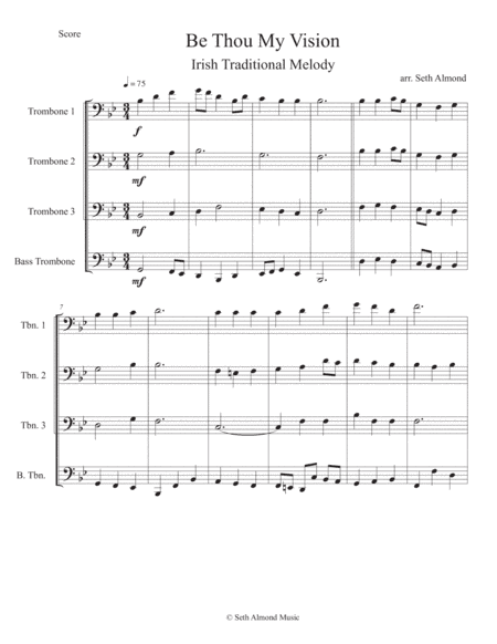 Be Thou My Vision (arr. Seth Almond)