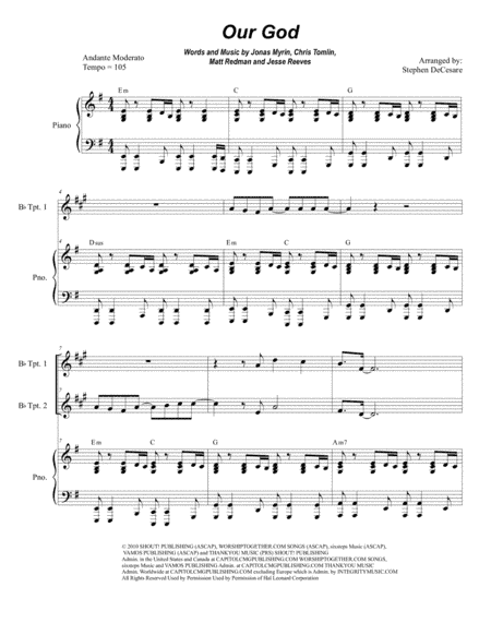 Our God (arr. Stephen DeCesare)