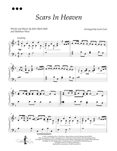 Scars In Heaven (arr. Lorie Line)