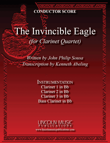 March - The Invincible Eagle (for Clarinet Quartet) (arr. Kenneth Abeling)