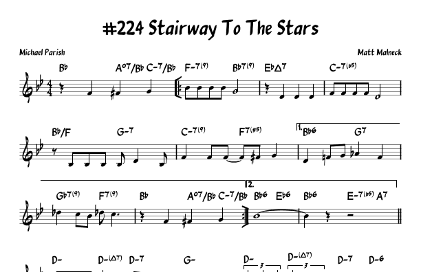 Stairway To The Stars (arr. John Fries)