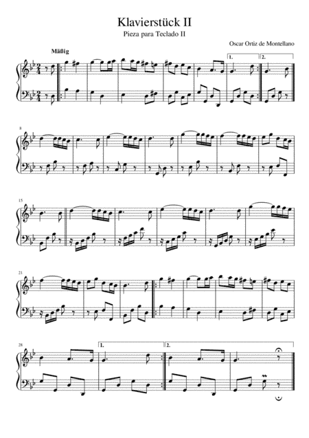 Klavierstück II