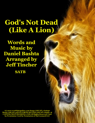 Like A Lion (God's Not Dead) (arr. Jeff Tincher)