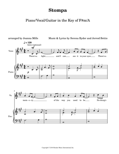 Stompa (arr. Joanna Mills)