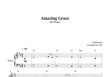 Amazing Grace (arr. GDJ)