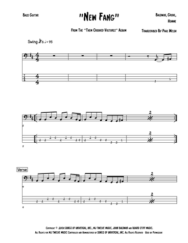 New Fang (arr. Accubass)